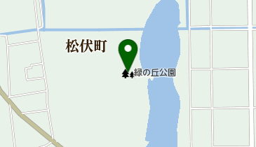 まつぶし緑の丘公園の地図画像