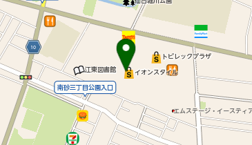 イオンスタイル南砂店の地図画像