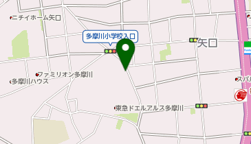 ドラッグストアマツモトキヨシ 大田矢口店の地図画像