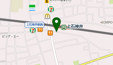 薬マツモトキヨシ 上石神井駅前店の地図画像