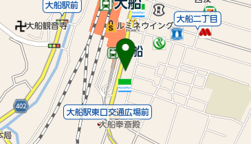 UQスポット 大船店の地図画像