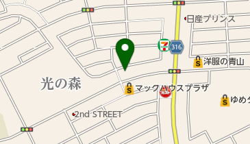 石窯パン工房fournier(フルニエ)の地図画像