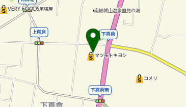 ドラッグストアマツモトキヨシ 館山店の地図画像