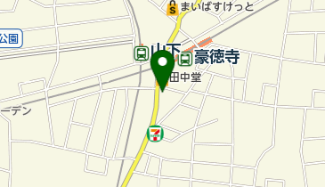 墨繪 豪徳寺店の地図画像