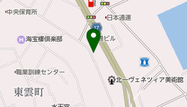 北の漁場 おたる運河店の地図画像