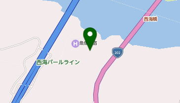 鯛宝楽 西海橋店の地図画像