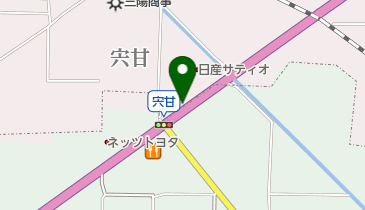 カーセブン 東岡山店の地図画像