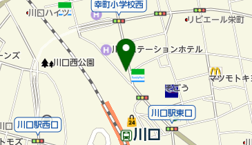 ドコモショップ 川口店の地図画像