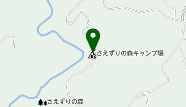 高倉展望台の地図画像