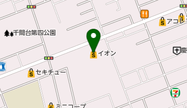 誠美堂 せんげん台店の地図画像