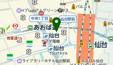 仙臺大衆バルOTTAVA(オッターヴァ)の地図画像