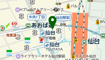 BUDDY BUDDY SENDAi EDEN(バディ バディ センダイ エデン)の地図画像