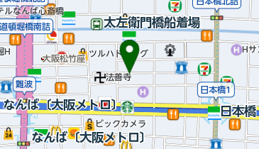 0&deg;C熟成ステーキ 本店の地図画像