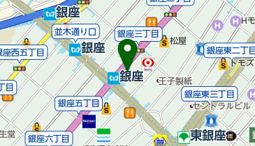 sno:la(スノーラ) 銀座三越店の地図画像