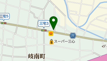 お菓子の里もりや 岐南店の地図画像