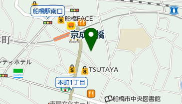 J:COM(ジェイコムショップ) 船橋店の地図画像