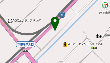 ガッツレンタカー 市原16号店の地図画像