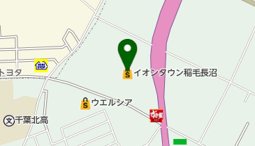 スポーツクラブアクトス Will_G(ウィル ジー) イオンタウン稲毛長沼店の地図画像