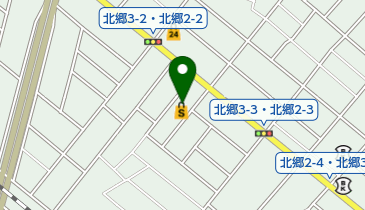 ツルハドラッグ 北郷店の地図画像