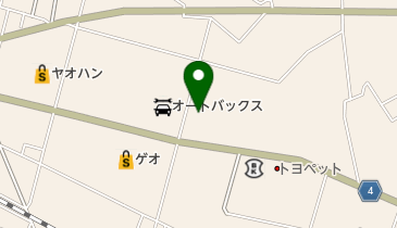 クスリのアオキ 東町店 薬局の地図画像