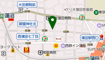レッドルーフイン 蒲田/羽田 東京の地図画像