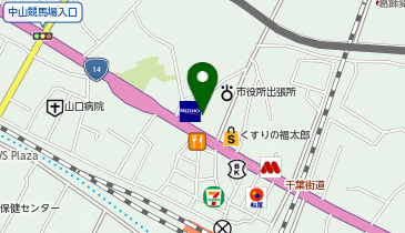 薬マツモトキヨシ 西船橋店の地図画像