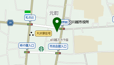 これがかき氷の地図画像