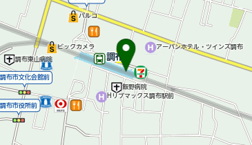 Trie KEIO CHOFU(トリエ ケイオウ チョウフ) A館の地図画像
