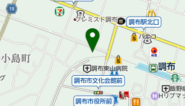 Trie KEIO CHOFU(トリエ ケイオウ チョウフ) C館の地図画像
