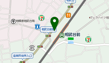 京樽 相武台小田急OXの地図画像