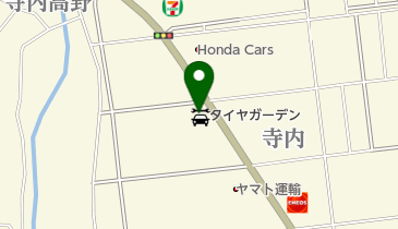 タイヤガーデン 秋田中央の地図画像