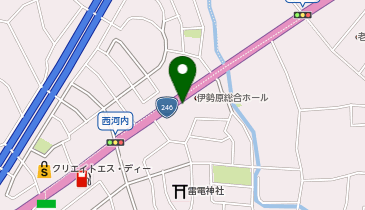 タイヤガーデン 伊勢原の地図画像