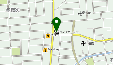 タイヤガーデン 焼津の地図画像