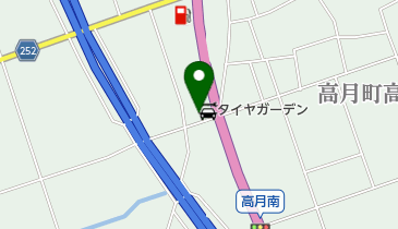 タイヤガーデン 共立の地図画像