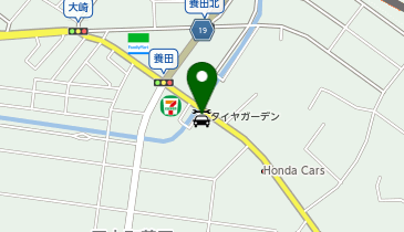 タイヤガーデン 高速タイヤサービスの地図画像