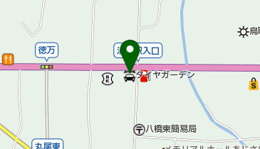 タイヤガーデンおんだの地図画像