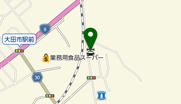 タイヤガーデン 大田の地図画像