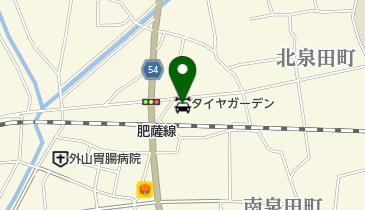 タイヤガーデン オートボックスの地図画像