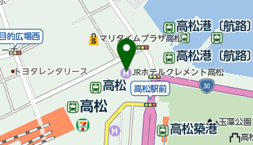 ジャイアントストア 高松の地図画像