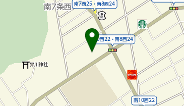 富士メガネ 旭ヶ丘西友店の地図画像