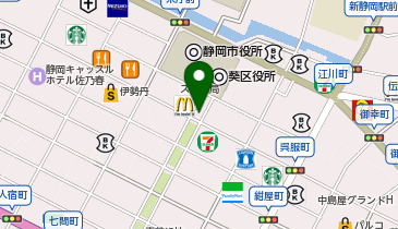 青葉イベント広場の地図画像