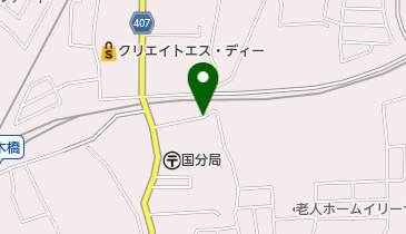 吾妻坂 (国分南)の地図画像