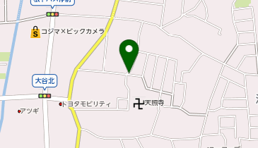 上の坂 (大谷北)の地図画像