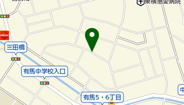 神明坂 (有馬)の地図画像