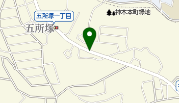 鶴喉坂 (神木本町)の地図画像