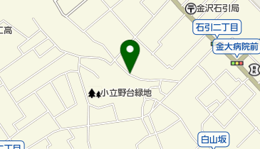 欠原町の坂 (石引)の地図画像