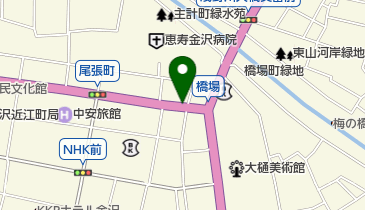 枯木橋坂 (尾張町)の地図画像