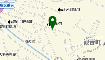 観音坂 (東山)の地図画像