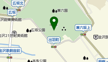 随身坂 (兼六町)の地図画像