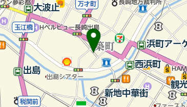 ピンコロ坂 (江戸町)の地図画像
